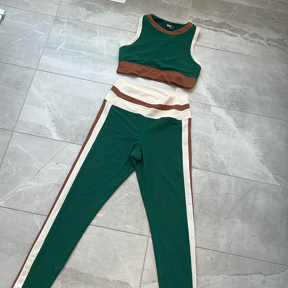 Womans fancy two pieces work out or day out out fit